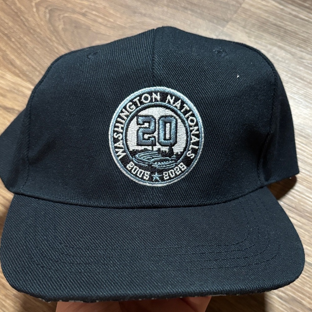 NEW Washington Nationals 20th Anniversary Baseball Cap Hat Nats